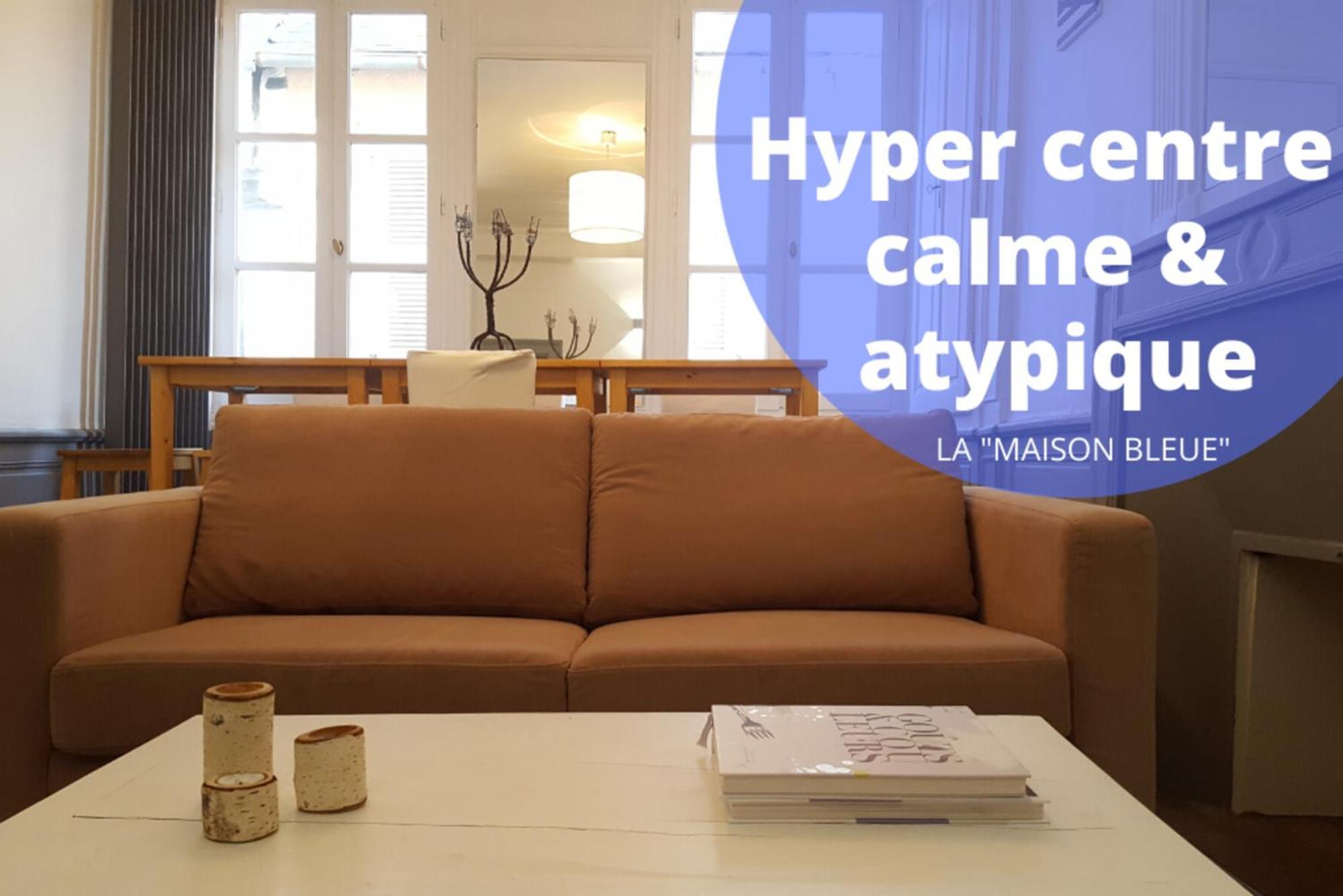 La Maison Bleue, Un Emplacement De Choix A רודז מראה חיצוני תמונה